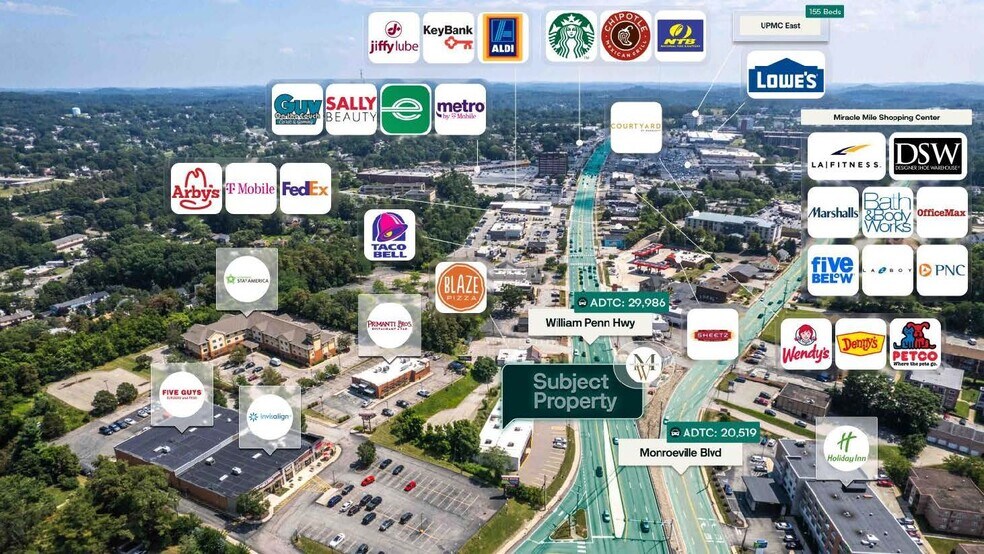 More Photos Of 3911 William Penn Hwy, Monroeville Freestanding For Sale