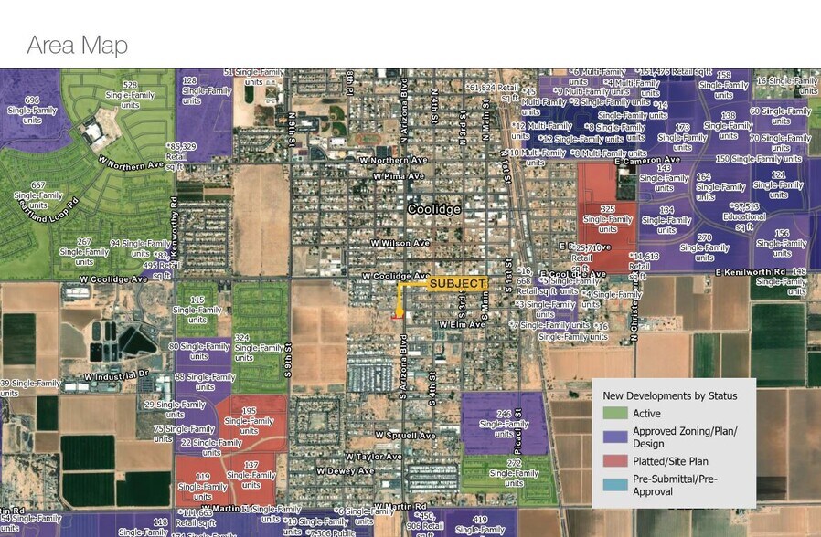 More Photos Of 700 S Arizona Blvd, Coolidge Land For Sale