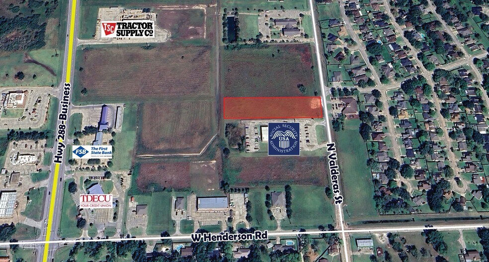 Primary Photo Of 2927 Valderas st, Angleton Land For Sale