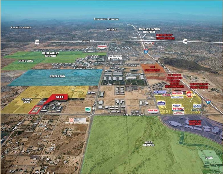 Primary Photo Of 24850 N 15th Ave, Phoenix Land For Sale