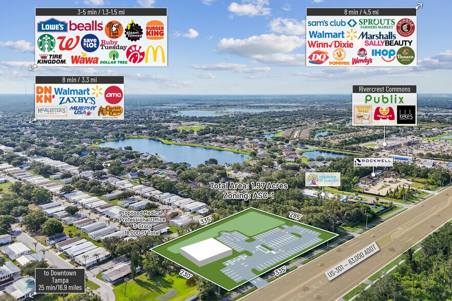 More Photos Of 11218 US 301, Riverview Land For Sale