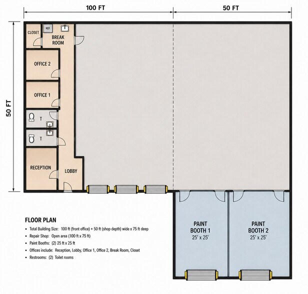 More Photos Of 60 County Road 9501 N, Brookland Warehouse For Lease