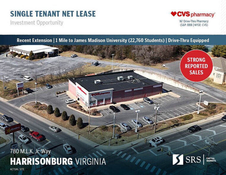 Primary Photo Of 780 Martin Luther King Jr Way, Harrisonburg Drugstore For Sale