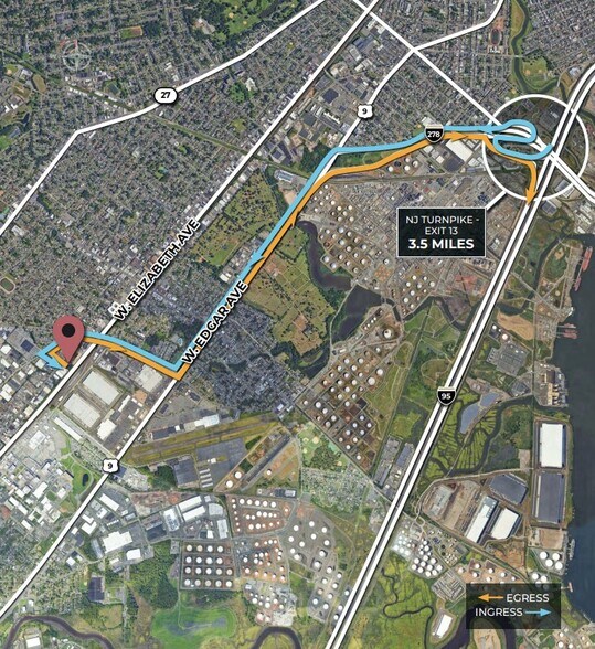 More Photos Of 1101-1107 W Elizabeth Ave, Linden Warehouse For Sale