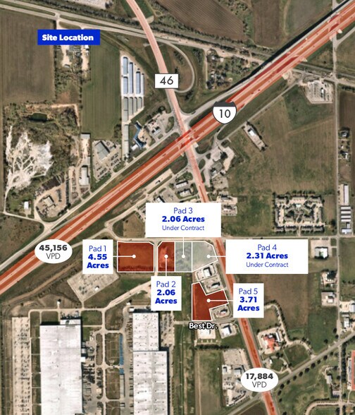 More Photos Of IH-10 & Hwy 46, Seguin Land For Sale