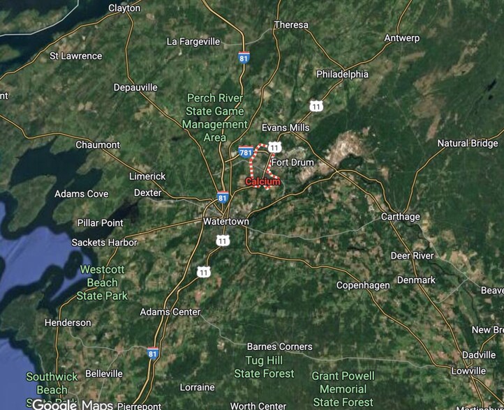 More Photos Of US RTE 11, Calcium Land For Sale