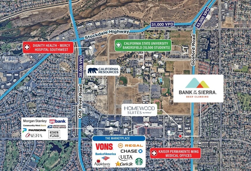 More Photos Of 8500 Ming Ave, Bakersfield Bank For Sale