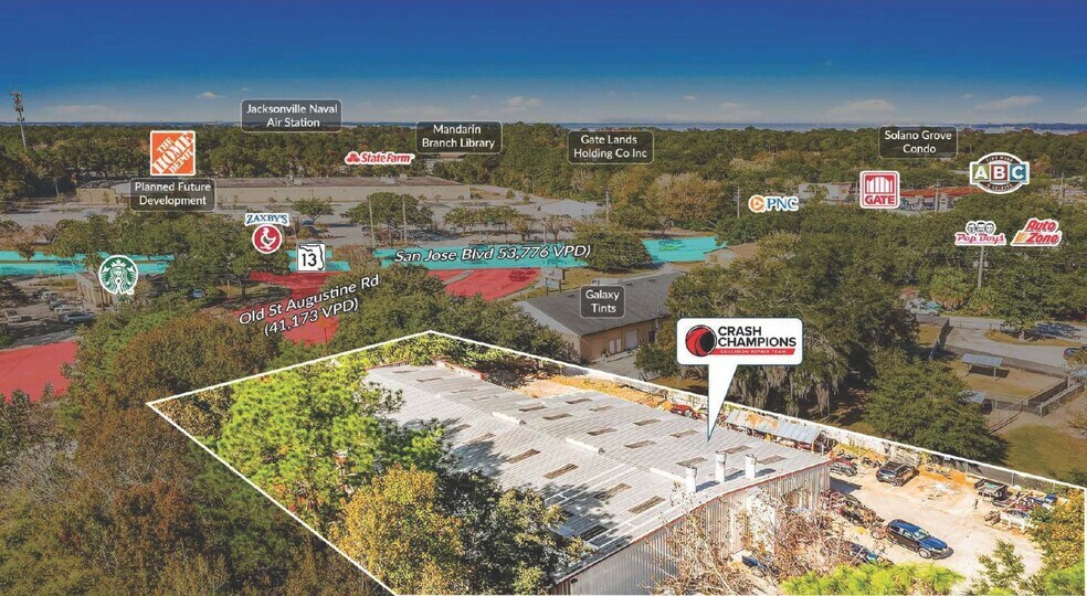 More Photos Of 9655 Old Saint Augustine Rd, Jacksonville Auto Repair For Sale