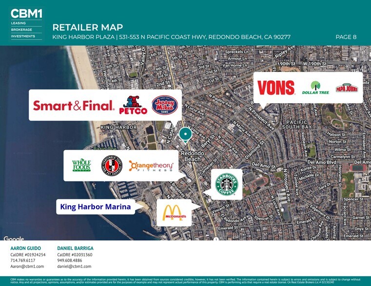 More Photos Of 541-553 N Pacific Coast Hwy, Redondo Beach Unknown For Lease