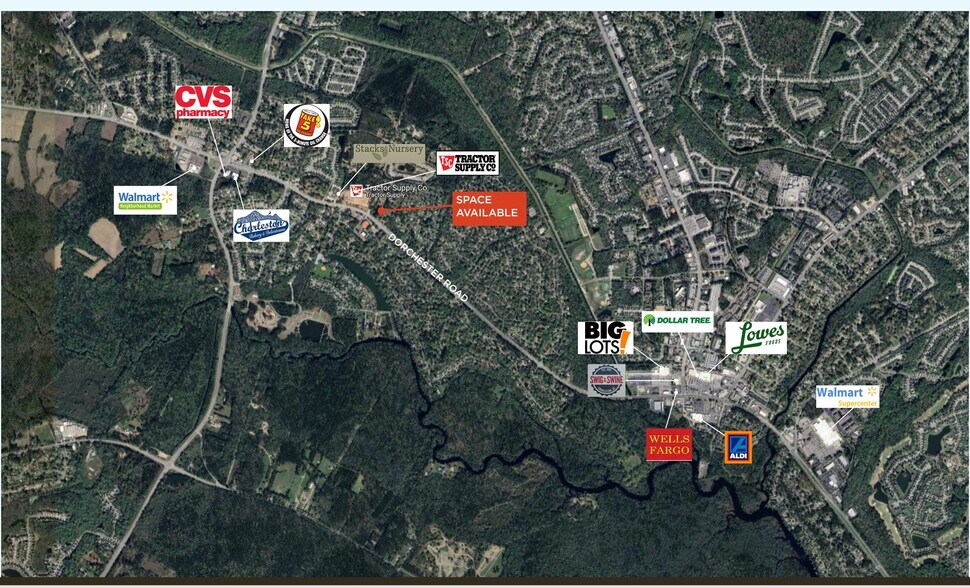 More Photos Of 100 Buddys Ln, Summerville Storefront Retail Office For Lease