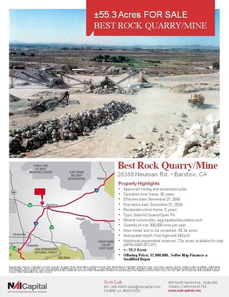 More Photos Of Neuman Rd, Barstow Land For Sale