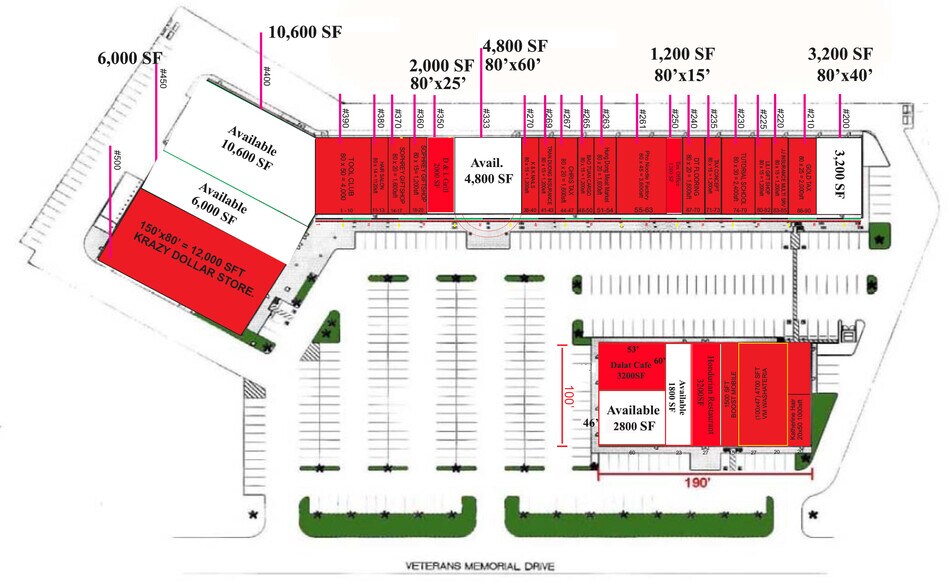 More Photos Of 11078 Veterans Memorial Dr, Houston General Retail For Lease