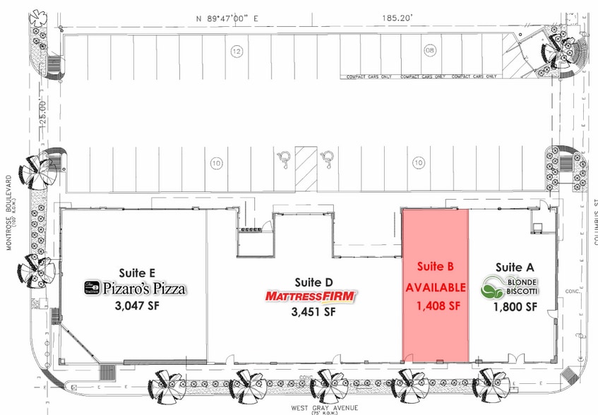 More Photos Of 1000-1020 W Gray St, Houston Unknown For Lease