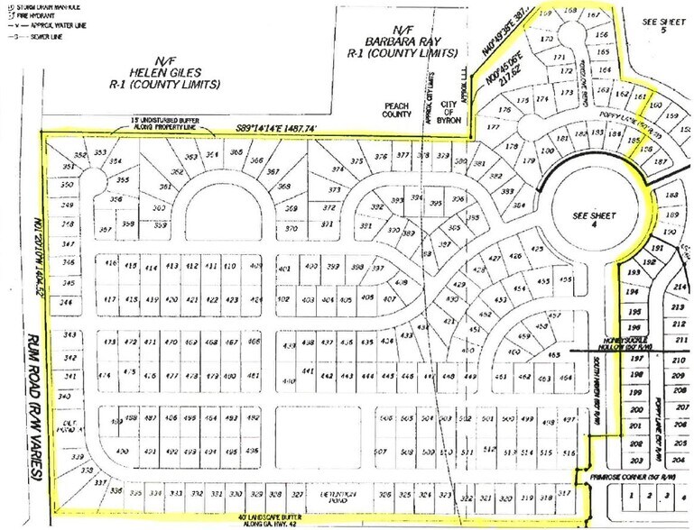 More Photos Of Hwy 42, Byron Land For Sale