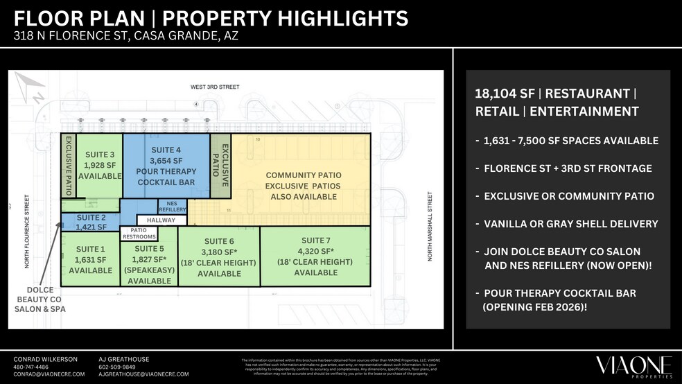 More Photos Of 318 N Florence St, Casa Grande Restaurant For Lease