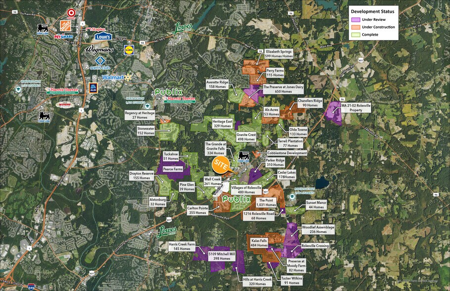 More Photos Of 503 S Main St, Rolesville Land For Lease