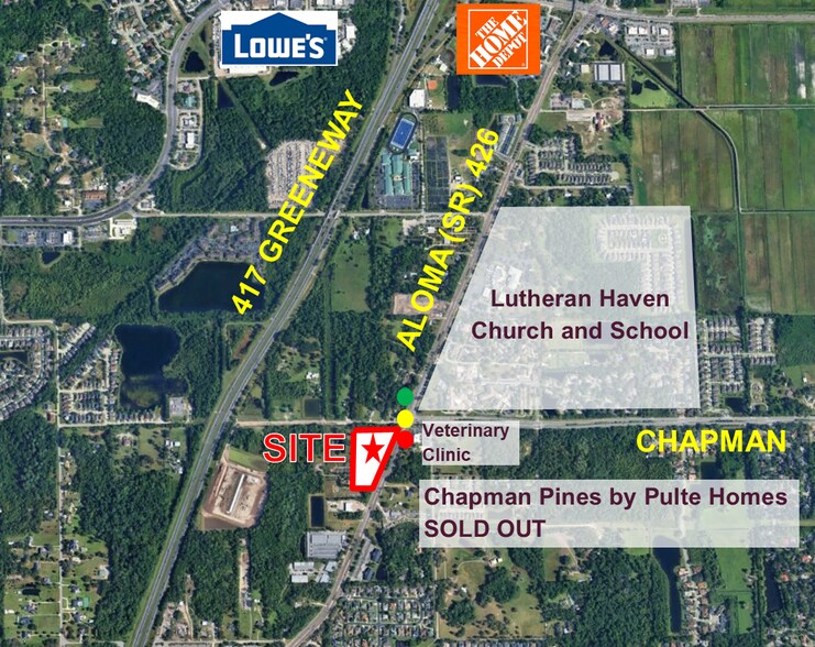 Primary Photo Of SW Aloma Ave & Chapman Rd @ Chapman Road, Oviedo Land For Sale