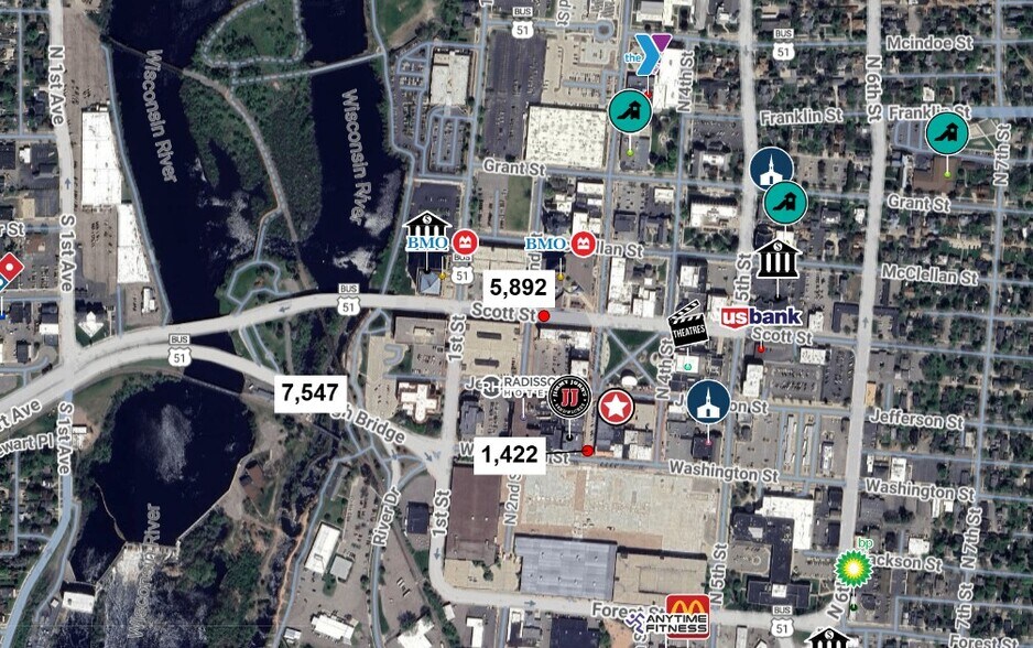 More Photos Of 327 3rd St, Wausau Storefront For Sale