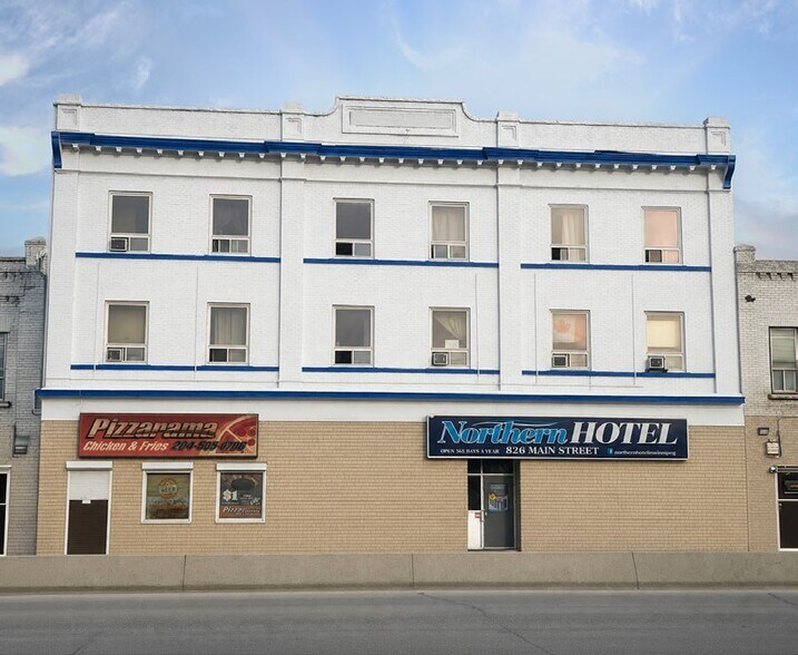 Primary Photo Of 826 Main St, Winnipeg Hotel For Sale