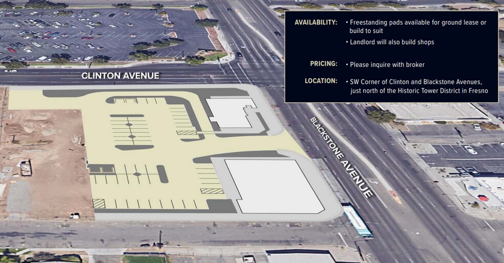 More Photos Of 2315 N Blackstone Ave, Fresno Land For Sale