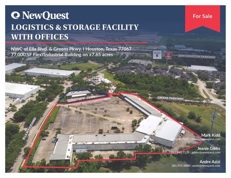Primary Photo Of 11101 Ella Blvd, Houston Light Manufacturing For Sale