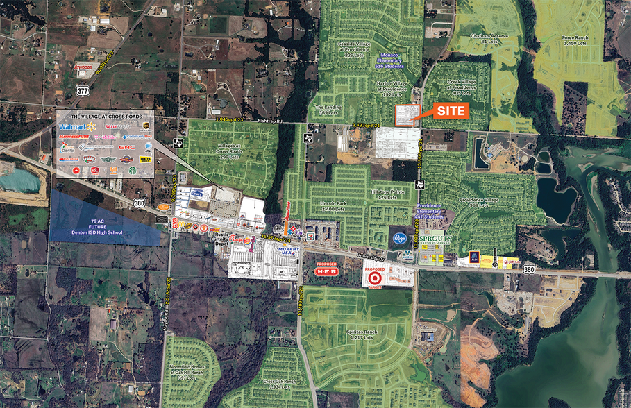 More Photos Of NWQ Main St & Fishtrap Rd, Providence Village General Retail For Lease