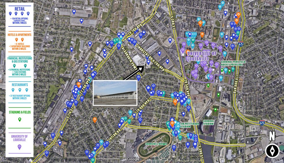 Primary Photo Of 2100 S 9th St, Louisville Truck Terminal For Sale