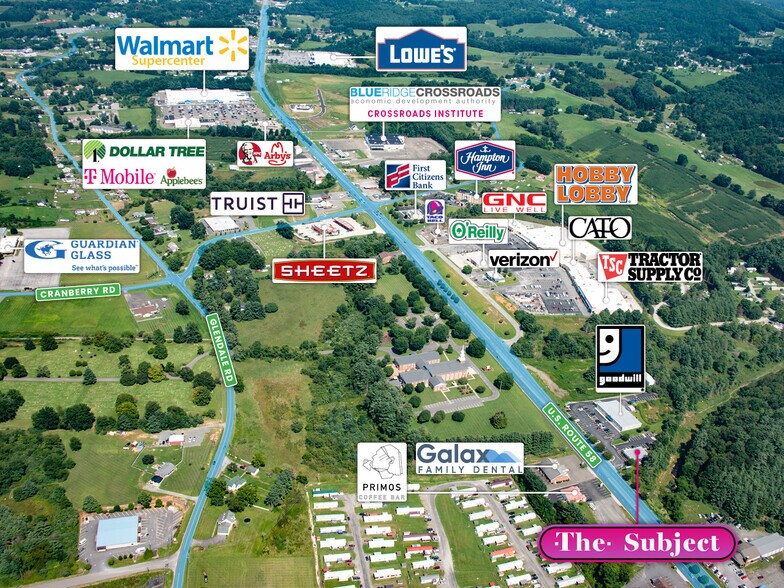 More Photos Of 1011 E Stuart Dr, Galax Freestanding For Sale