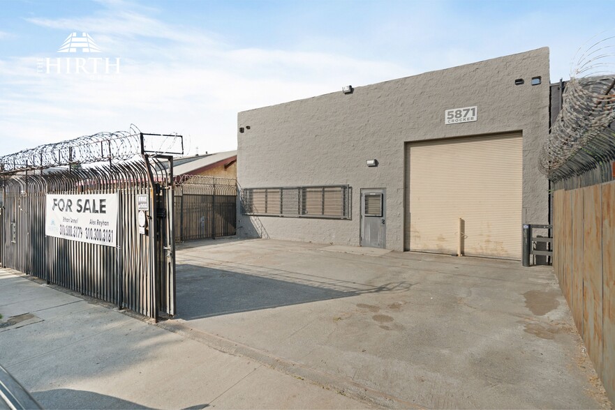 Primary Photo Of 5871 Crocker St, Los Angeles Manufacturing For Sale