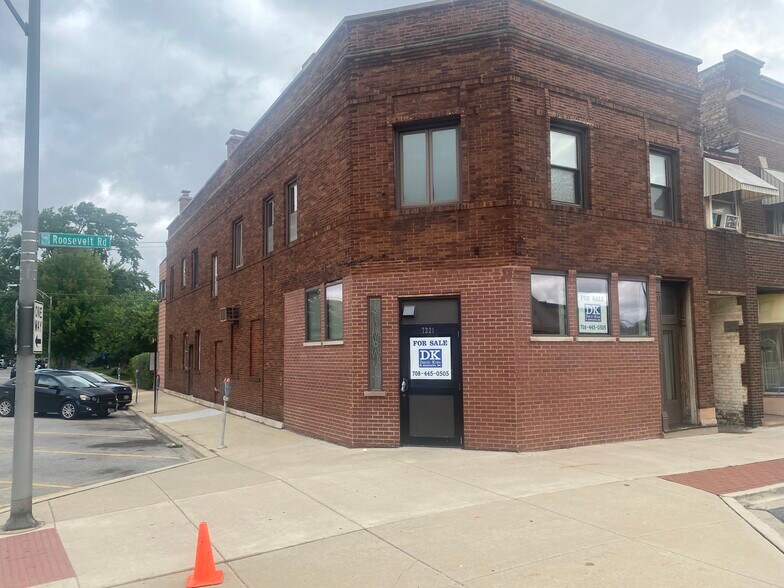 Primary Photo Of 7221 W Roosevelt Rd, Forest Park Storefront Retail Residential For Sale