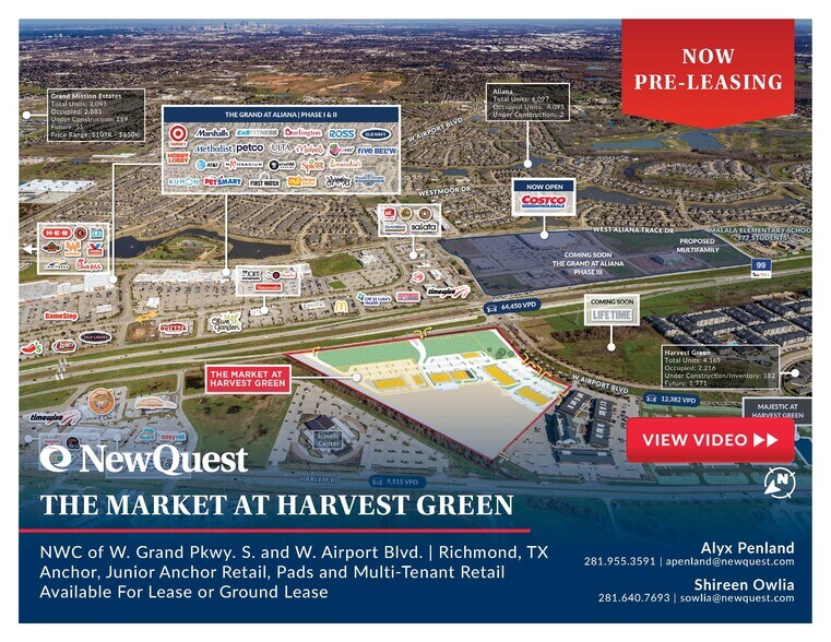 Primary Photo Of NWC W Grand Parkway S & W Airport Blvd, Richmond Unknown For Lease