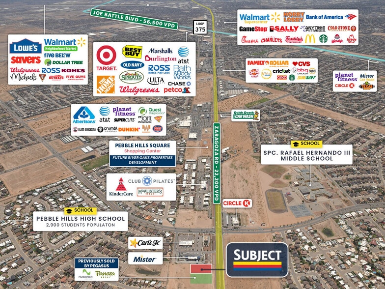More Photos Of 3520 N Zaragoza Rd, El Paso General Retail For Sale