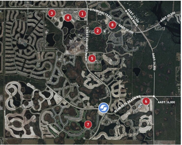 More Photos Of W Villages Parkway & Manasota Beach Rd Pky, Venice General Retail For Lease
