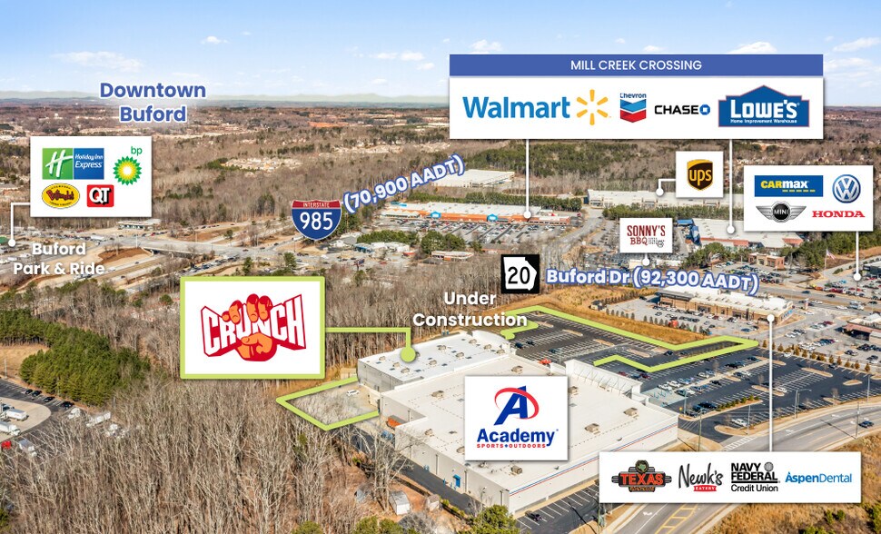 Primary Photo Of 3740 Buford, Buford Health Club For Sale