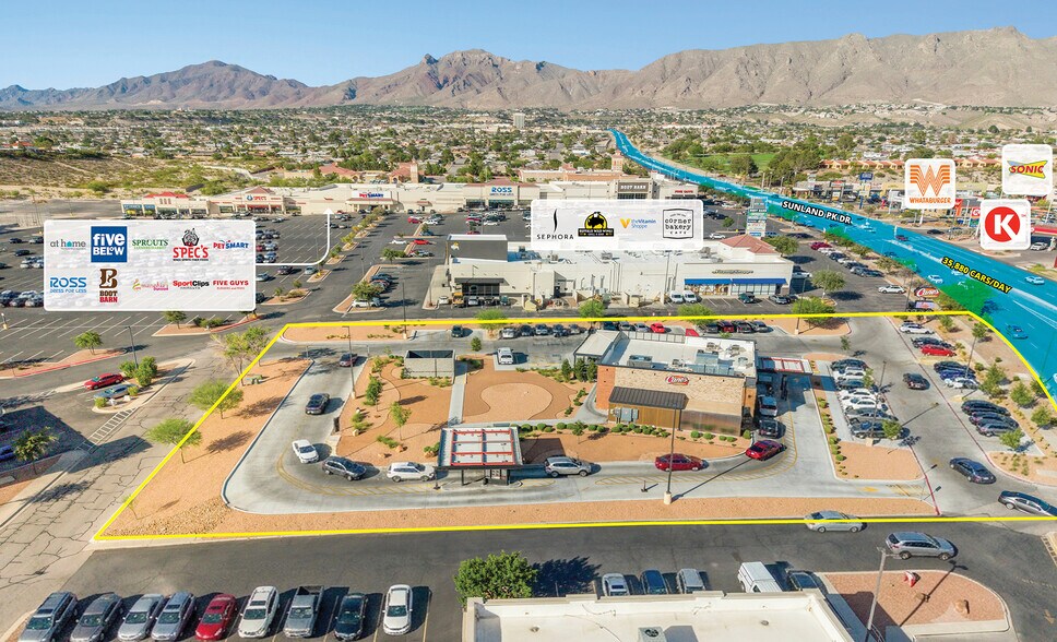 More Photos Of 675 Sunland Park Dr, El Paso Fast Food For Sale