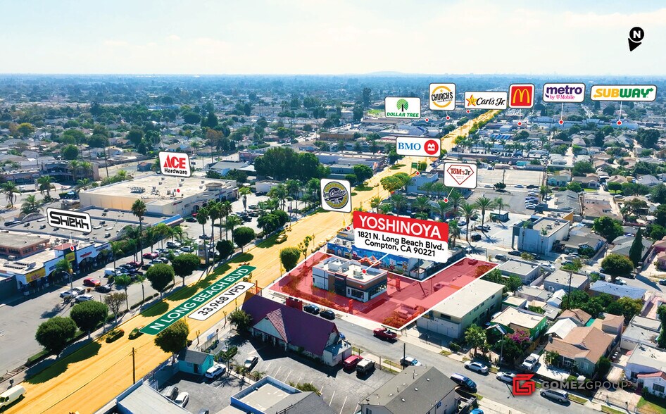 More Photos Of 1821 N Long Beach Blvd, Compton Fast Food For Sale
