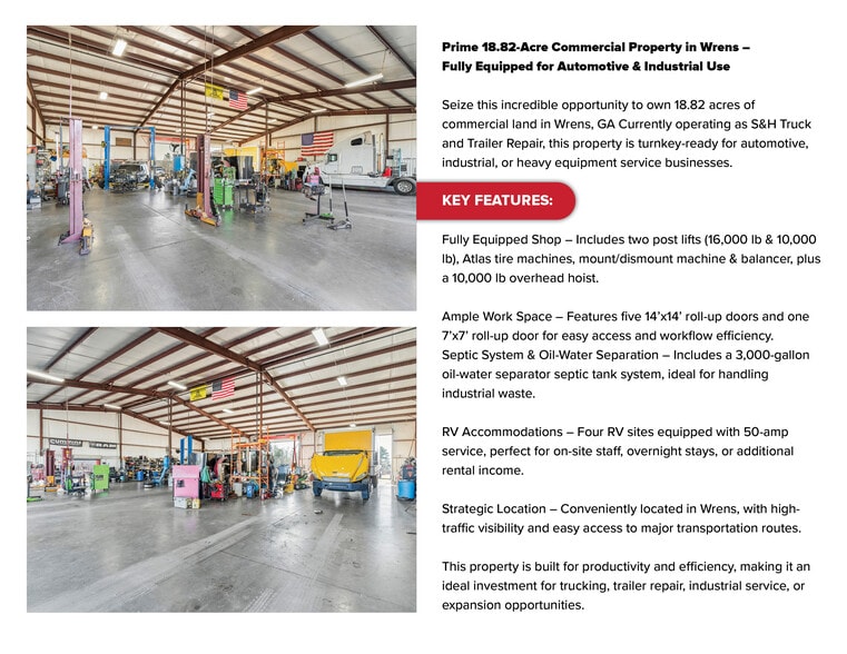 More Photos Of 17536 US Highway 1 N, Wrens Truck Terminal For Sale