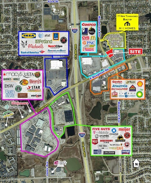 More Photos Of NEC E Boughton Rd, Woodridge Land For Lease