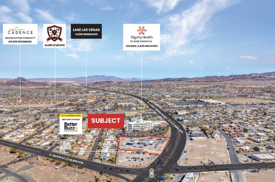 More Photos Of NEC N Water St and E Lake Mead Pky, Henderson Fast Food For Sale