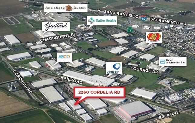 More Photos Of 2260 Cordelia Rd, Fairfield Warehouse For Lease