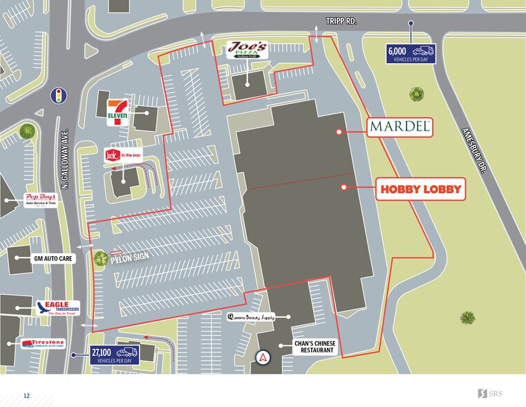 More Photos Of 2302-2308 N Galloway Ave, Mesquite Freestanding For Sale