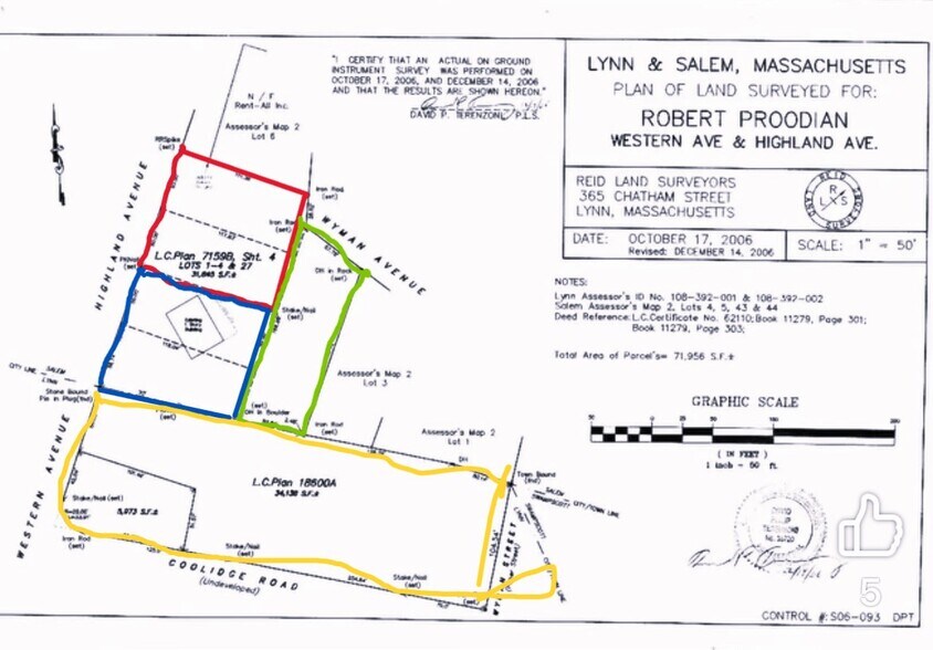 Primary Photo Of 483 Highland Ave, Salem Land For Sale