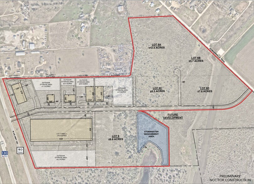 More Photos Of 7750 N US Highway 183, Lockhart Warehouse For Sale