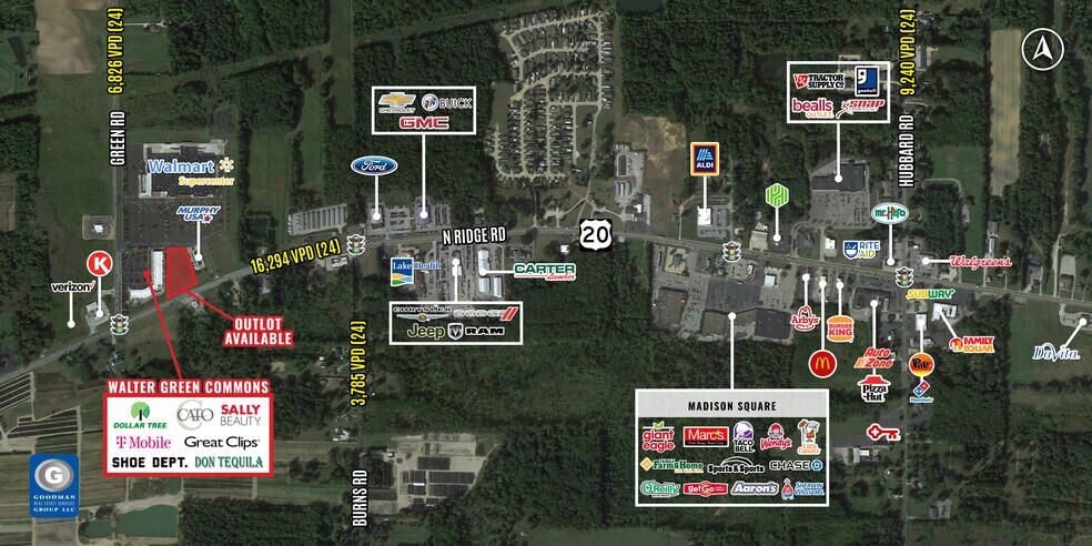 More Photos Of 6067 N Ridge Rd, Madison Unknown For Lease