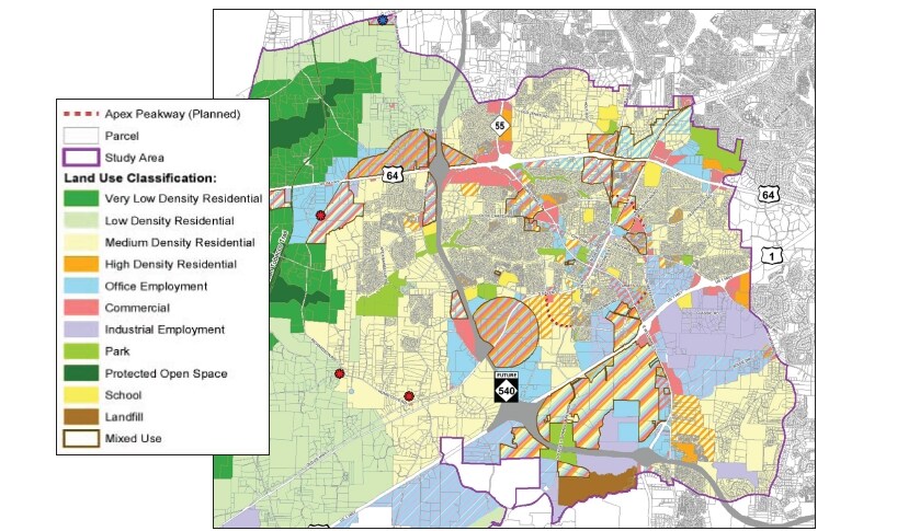 More Photos Of Davis Dr @ US-64 Hwy, Apex Land For Sale