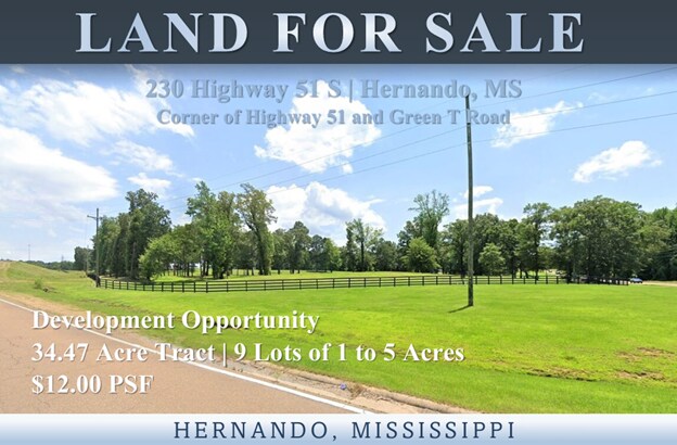 More Photos Of 230 Highway 51 S, Hernando Land For Sale