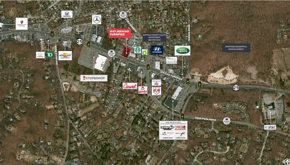 More Photos Of 1147 E Jericho Tpke, Huntington Land For Lease