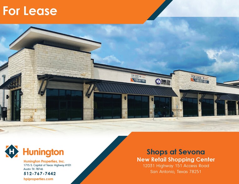 Primary Photo Of 12031 Highway 151 Access Rd,, San Antonio Medical For Lease