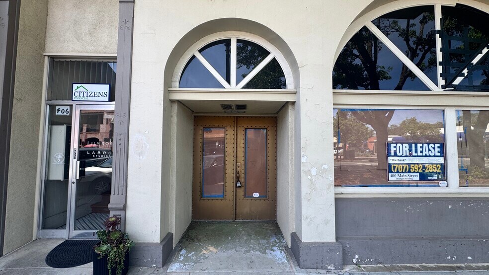 More Photos Of 400-412 Main St, Vacaville Storefront Retail Office For Lease