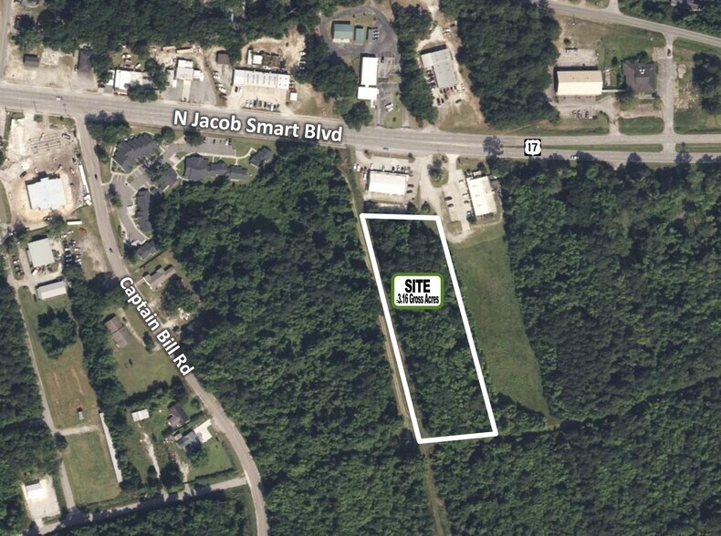 More Photos Of 0 N Jacob Smart Blvd, Ridgeland Land For Sale